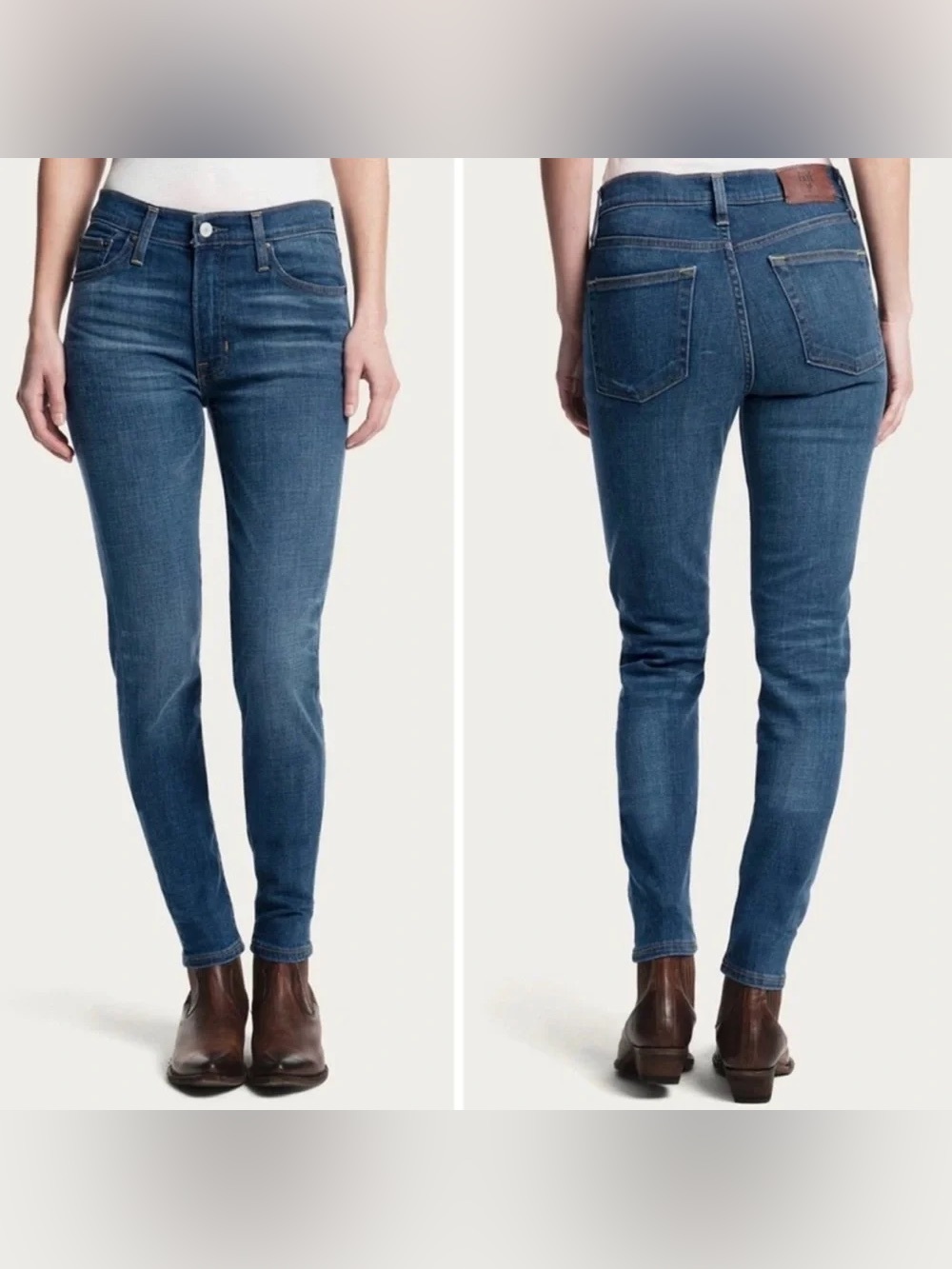 Frye Women's Skinny Jeans in Medium Blue Wash 27
